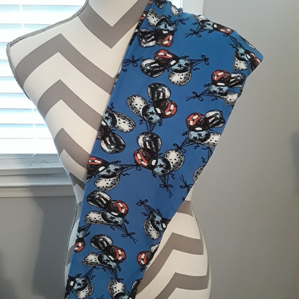 TC patriotic balloon leggings